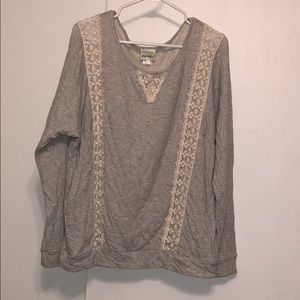 Striped long sleeve shirt